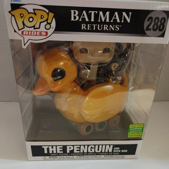Funko Other - Funko Pop! Rides #288 Batman Returns The Penguin and Duck Ride 2022